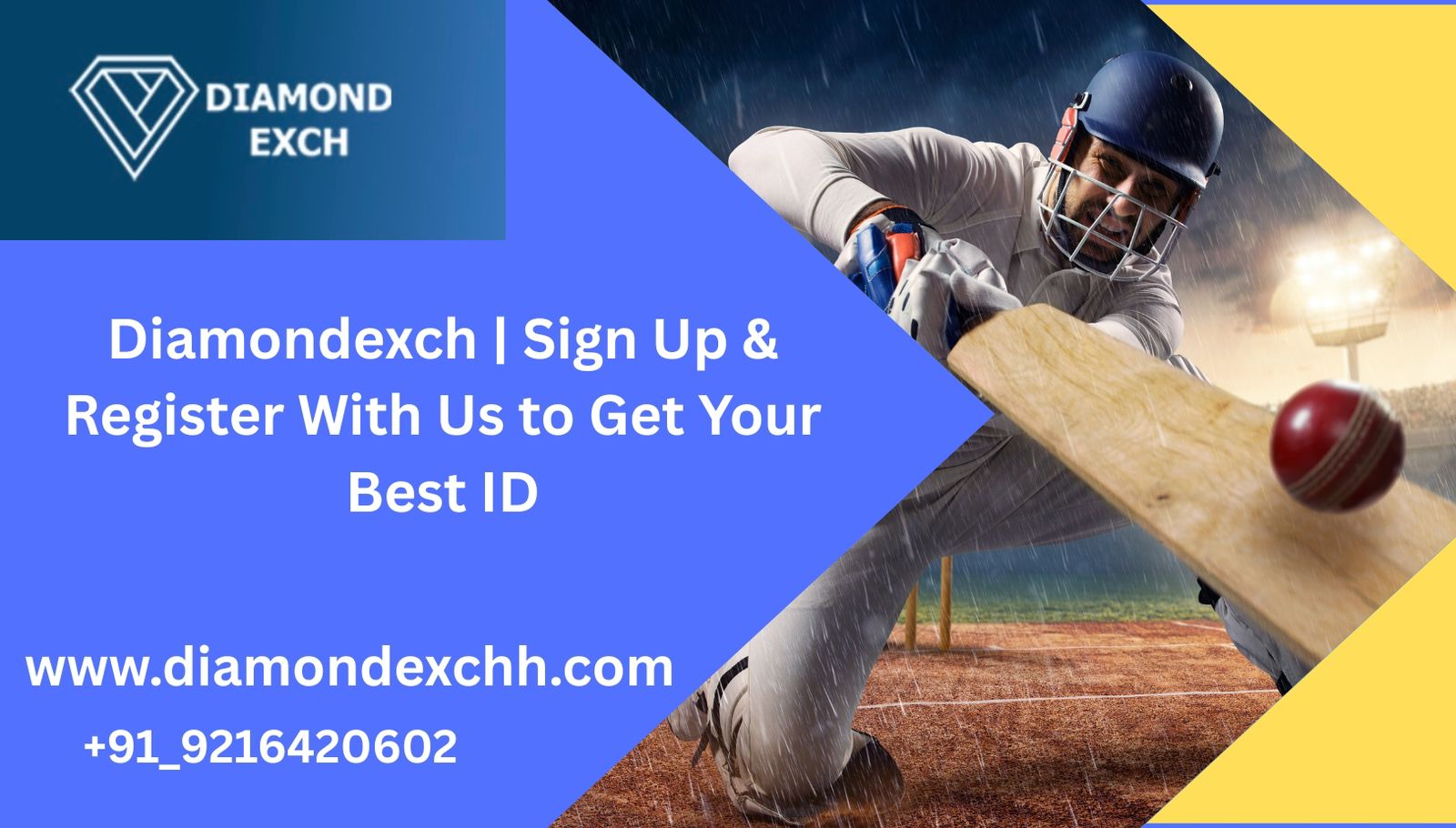 Read more about the article Diamondexch | Sign Up & Register With Us to Get Your Best ID