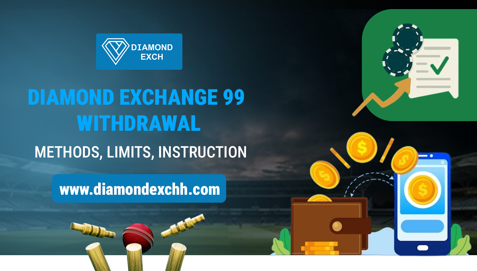Read more about the article Diamond Exchange 99 Withdrawal: Methods, Limits, and Instructions
