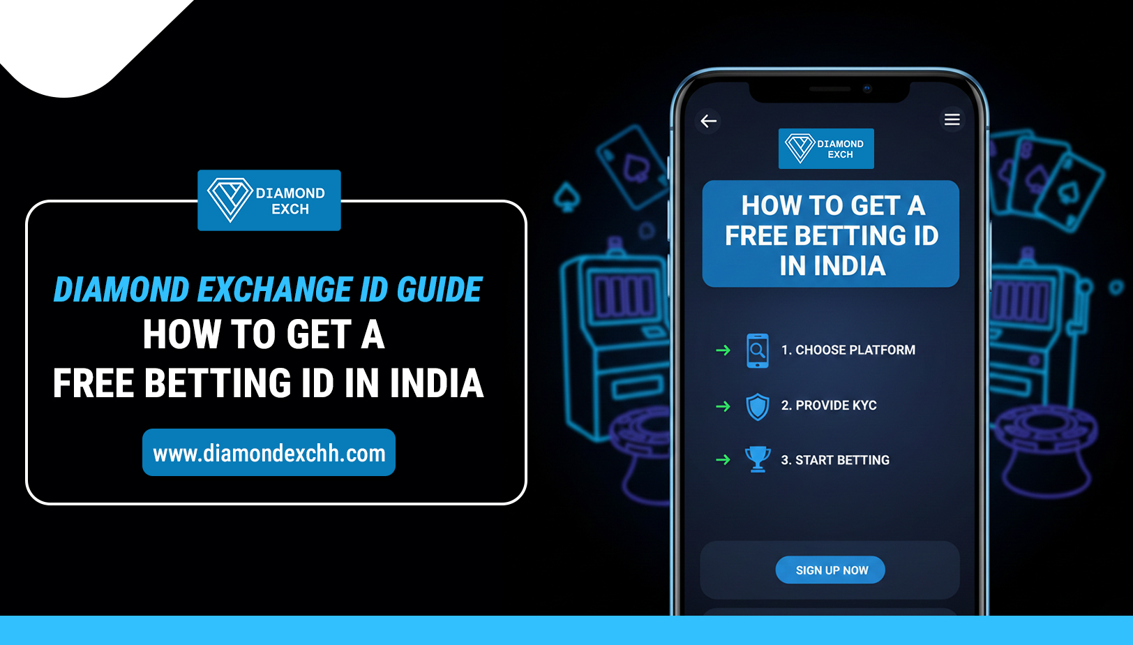 Read more about the article Diamond Exchange ID Guide: How to Get a Free Betting ID in India