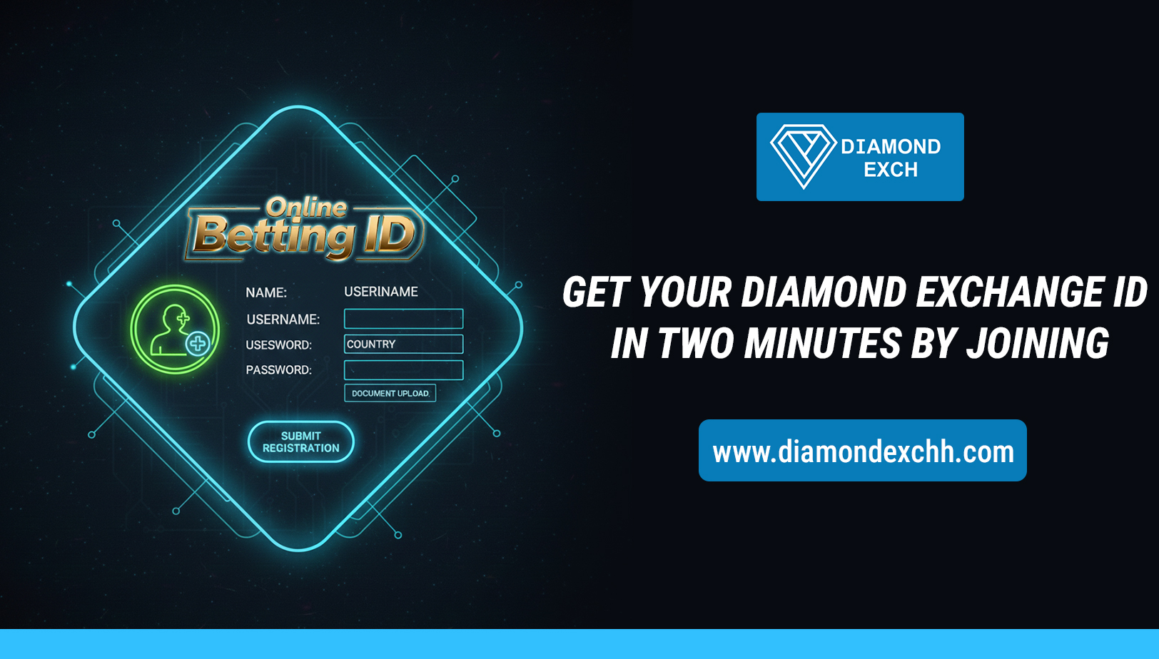 Read more about the article Get Your Diamond Exchange ID in Two Minutes by Joining
