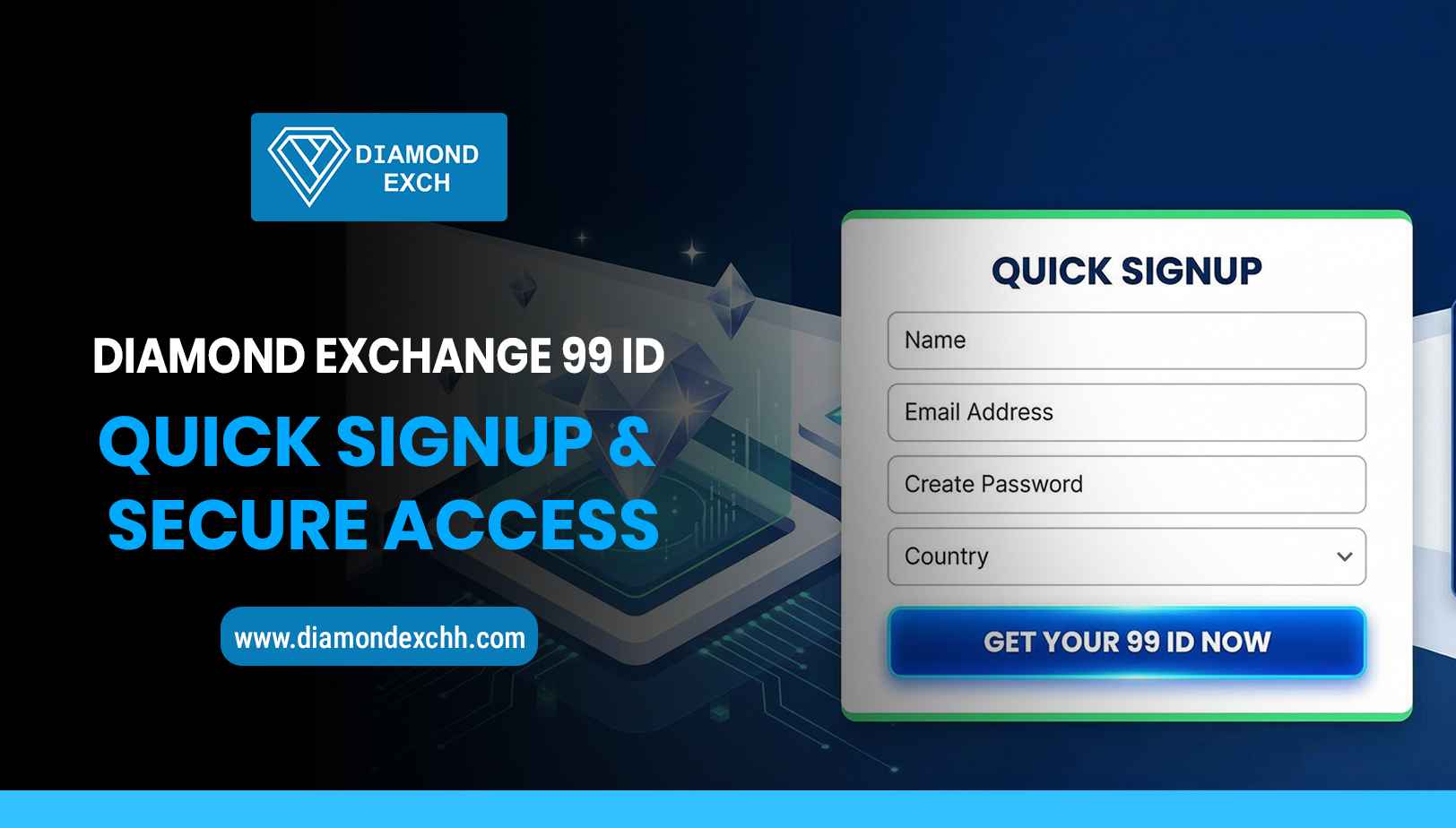 You are currently viewing Diamond Exchange 99 ID – Quick Signup & Secure Access