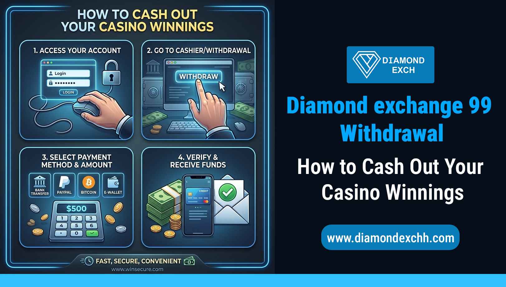 You are currently viewing Diamondexch99 Withdrawal: How to Cash Out Your Casino Winnings