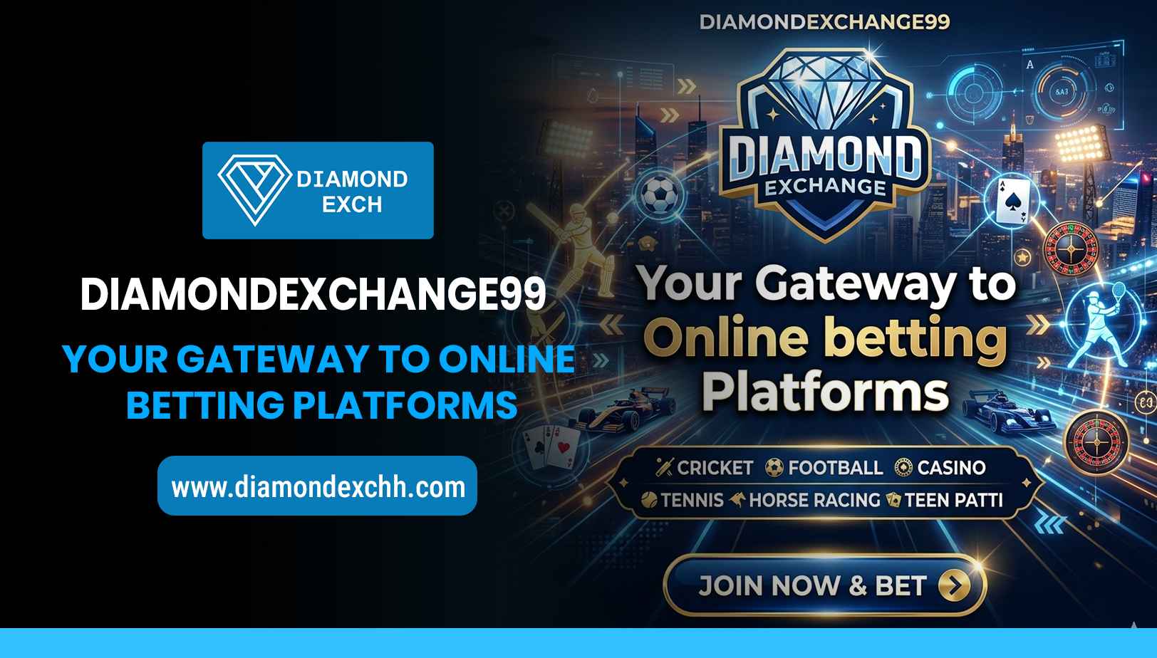 Read more about the article DiamondExchange99 – Your Gateway to Online Betting Platforms