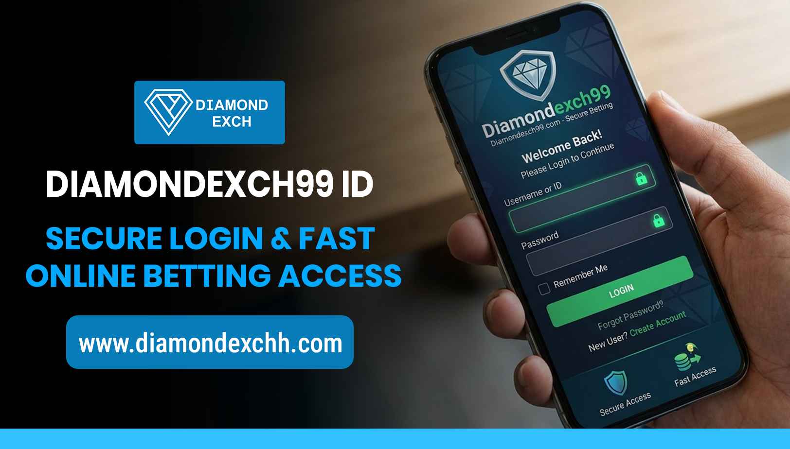 You are currently viewing Diamondexch99 ID – Secure Login & Fast Online Betting Access