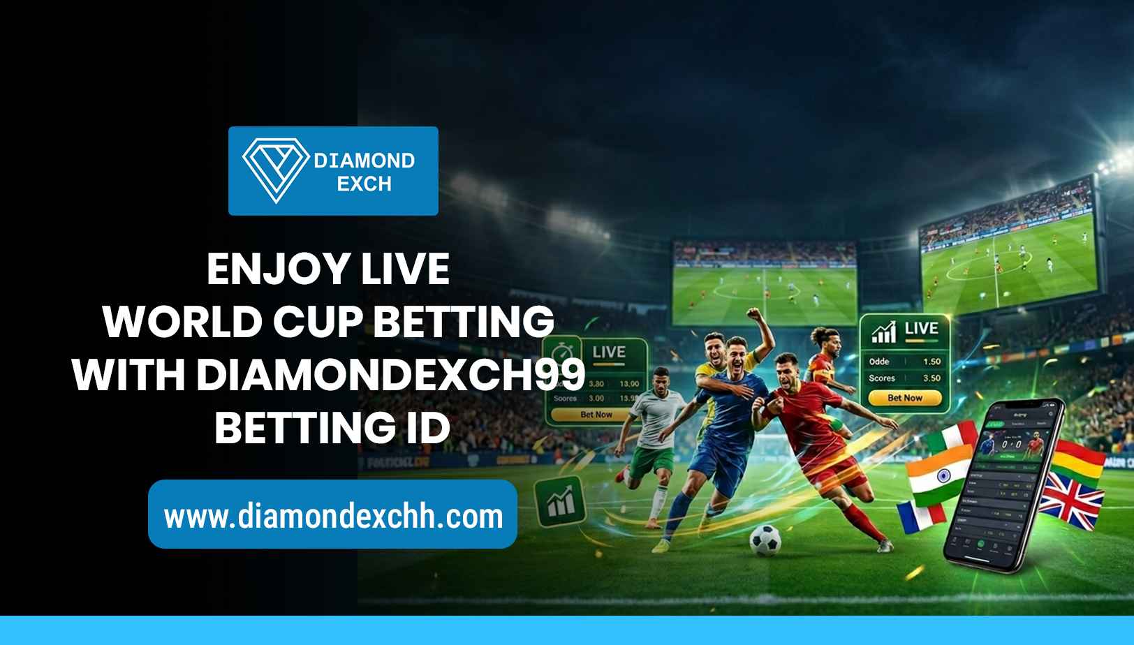 Read more about the article Enjoy Live World Cup Betting with Diamondexch99 Betting ID