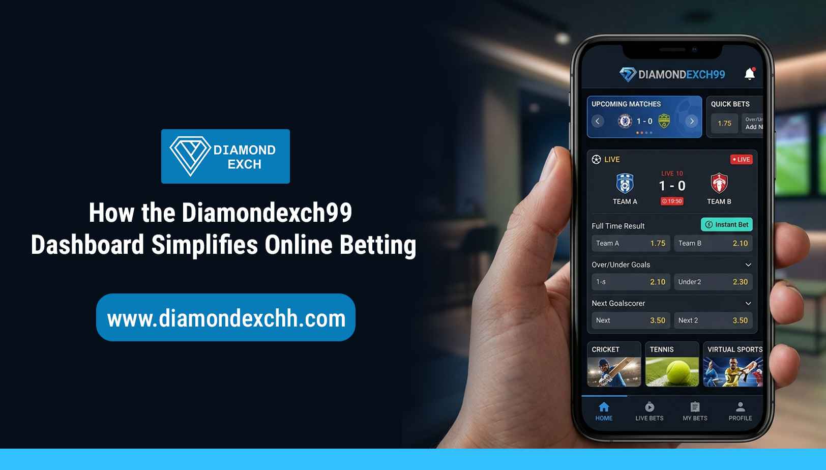 You are currently viewing How the Diamondexch99 Dashboard Simplifies Online Betting