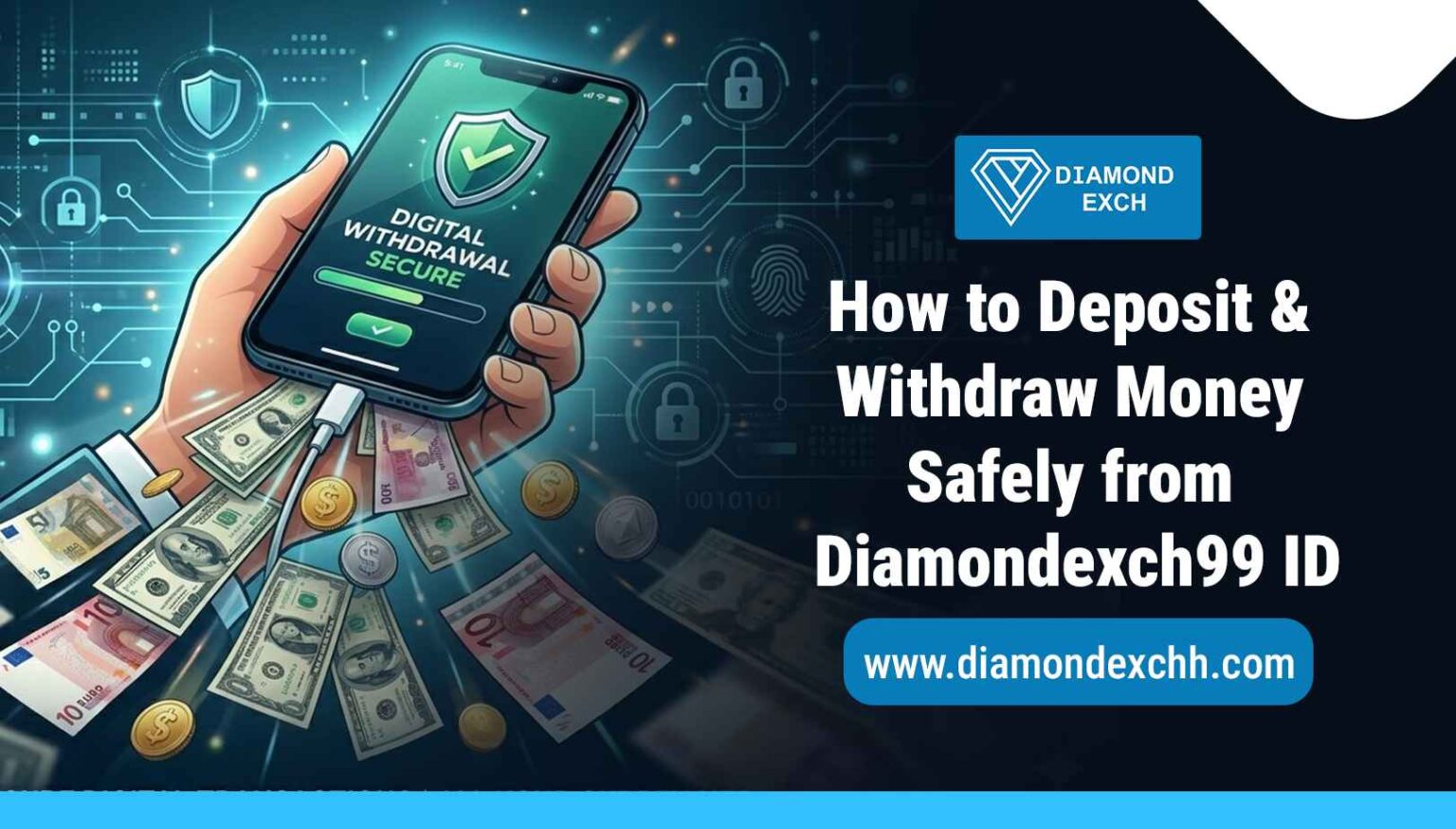 How to Deposit & Withdraw Money Safely from Diamondexch99 ID