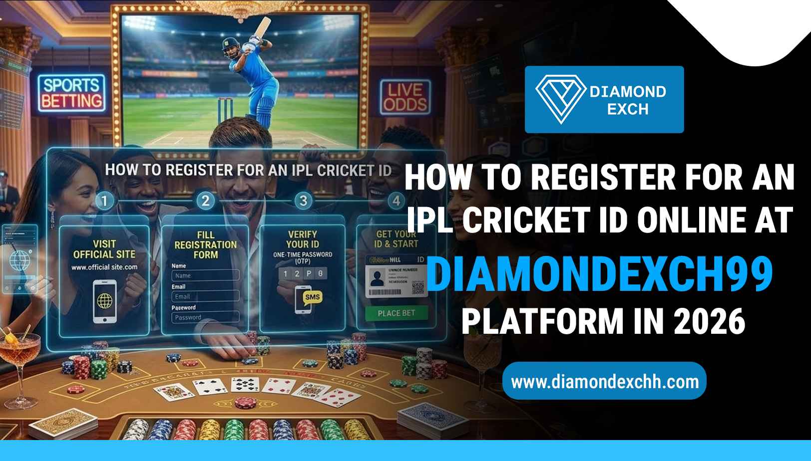 Read more about the article How to Register for an IPL Cricket ID Online at Diamondexch99 Platform