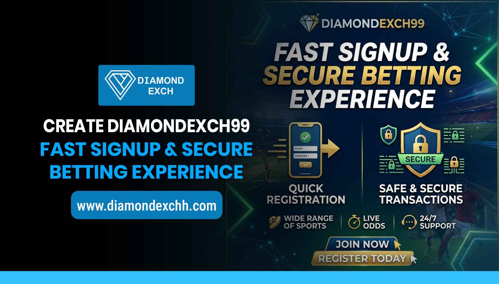 You are currently viewing Create Diamondexch99 – Fast Signup & Secure Betting Experience