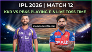 Read more about the article IPL 2026: KKR vs PBKS – Playing XII, Live Toss Updates, Match Time, and Streaming Details