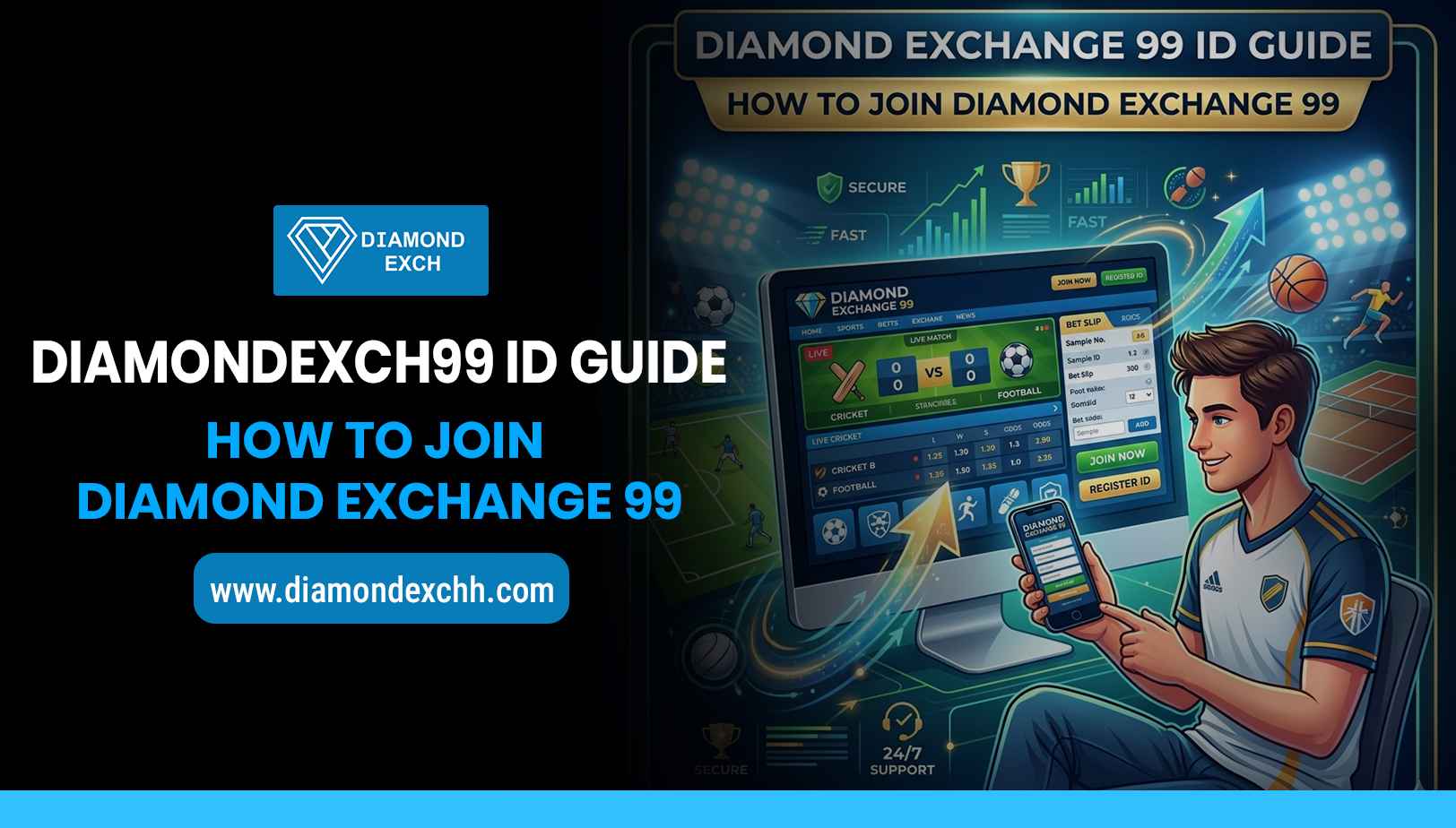 You are currently viewing Diamondexch99 ID Guide – How to Join Diamond Exchange 99