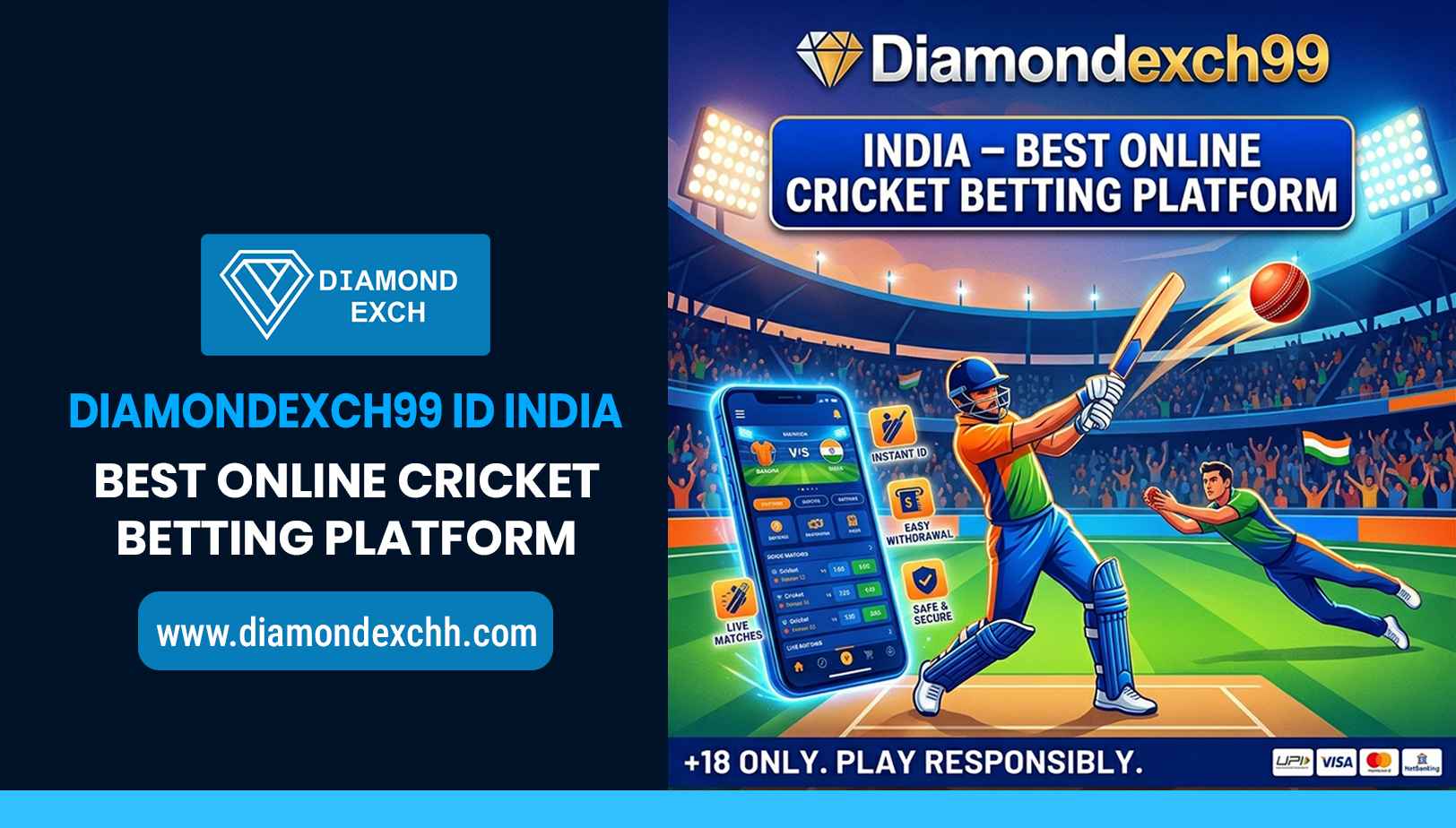 Read more about the article Diamondexch99 ID – Best sports Betting Platform for IPL