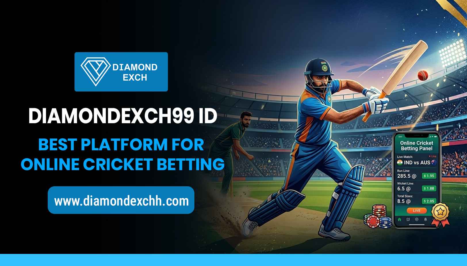 You are currently viewing Diamondexch99 ID – Best Platform for Online Cricket Betting