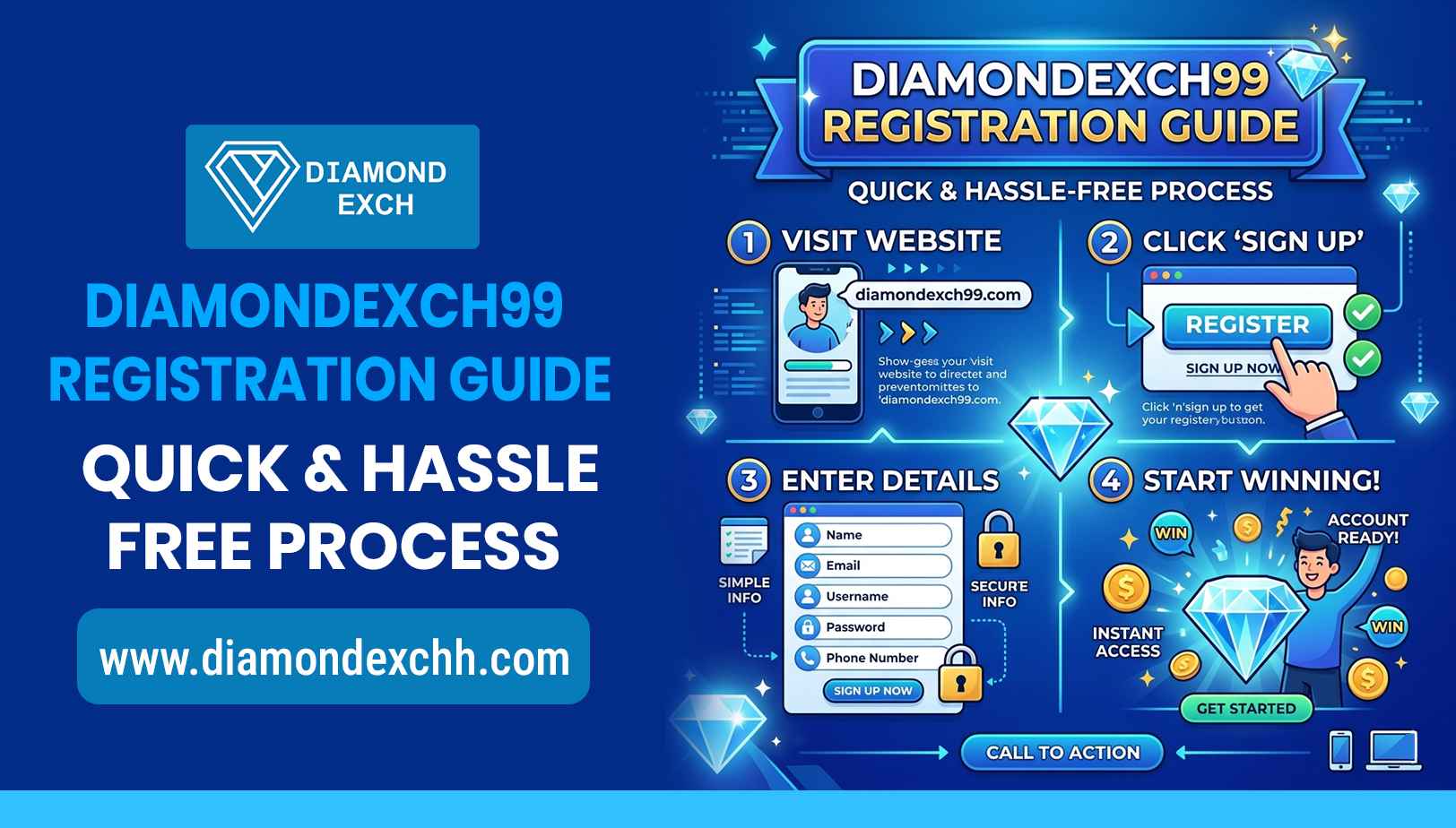 You are currently viewing Diamondexch99 Registration Guide – Quick & Hassle-Free Process