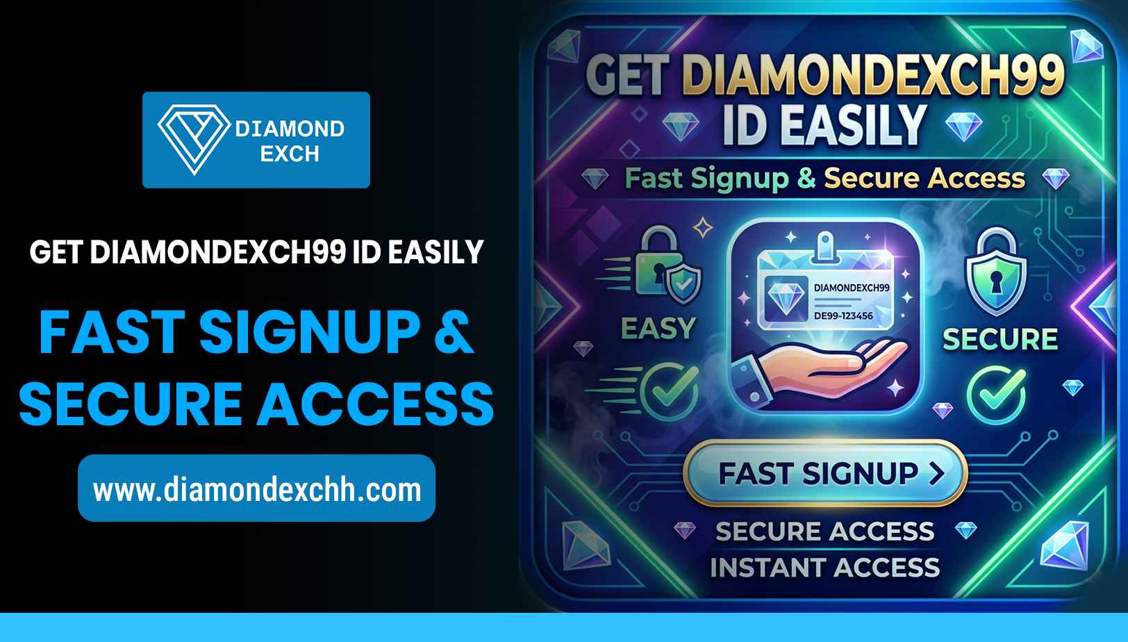 Read more about the article Get Diamondexch99 ID Easily – Fast Signup & Secure Access