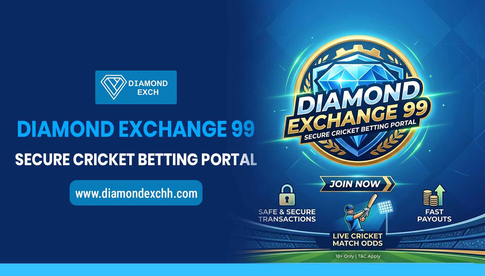 Read more about the article Diamond Exchange 99 – Secure Cricket Betting Portal