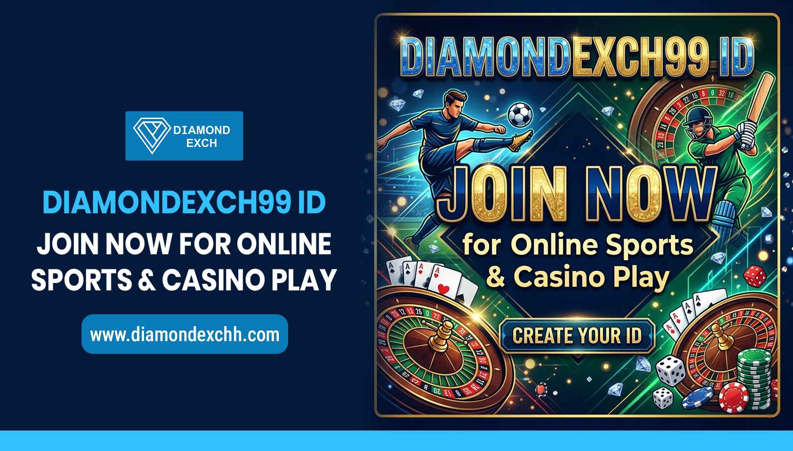 Read more about the article Diamondexch – Join Now for Online Sports & Casino Play