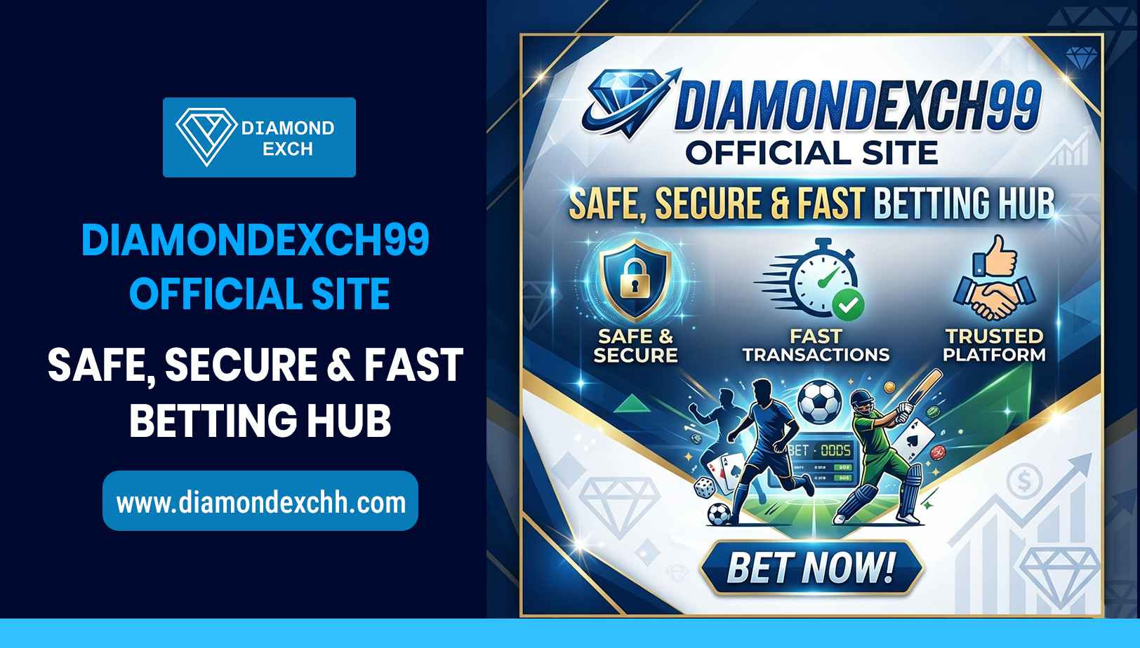 Read more about the article Diamondexch Official Site – Safe, Secure & Fast Betting Hub