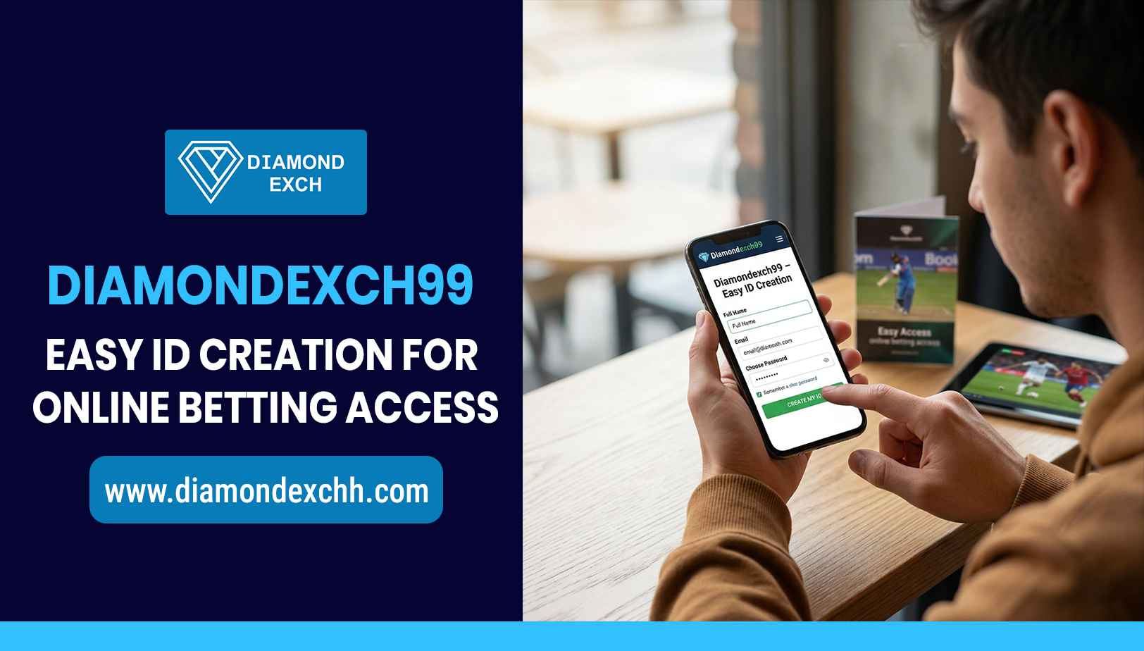 Read more about the article Diamondexch99 – Easy ID Creation for Online Betting Access