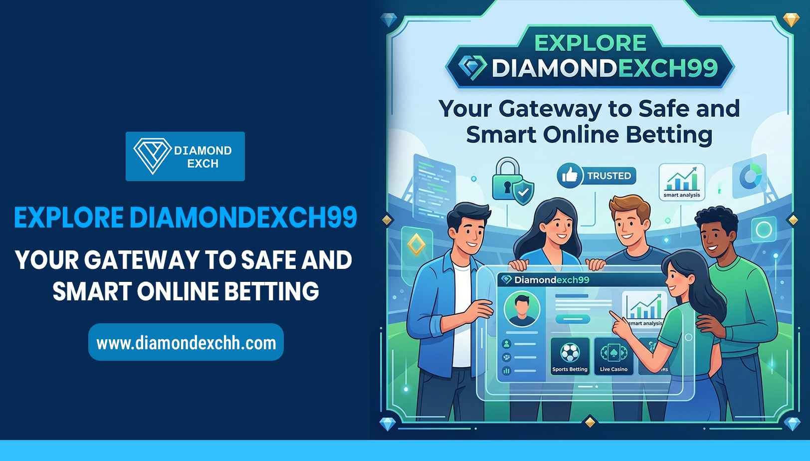 Read more about the article Explore Diamondexch99 – Your Gateway to Safe and Smart Online Betting