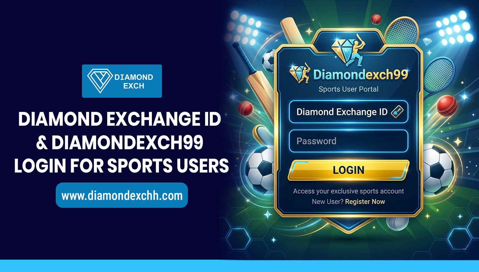 You are currently viewing Diamond Exchange ID & Diamondexch99 Login for Sports Users