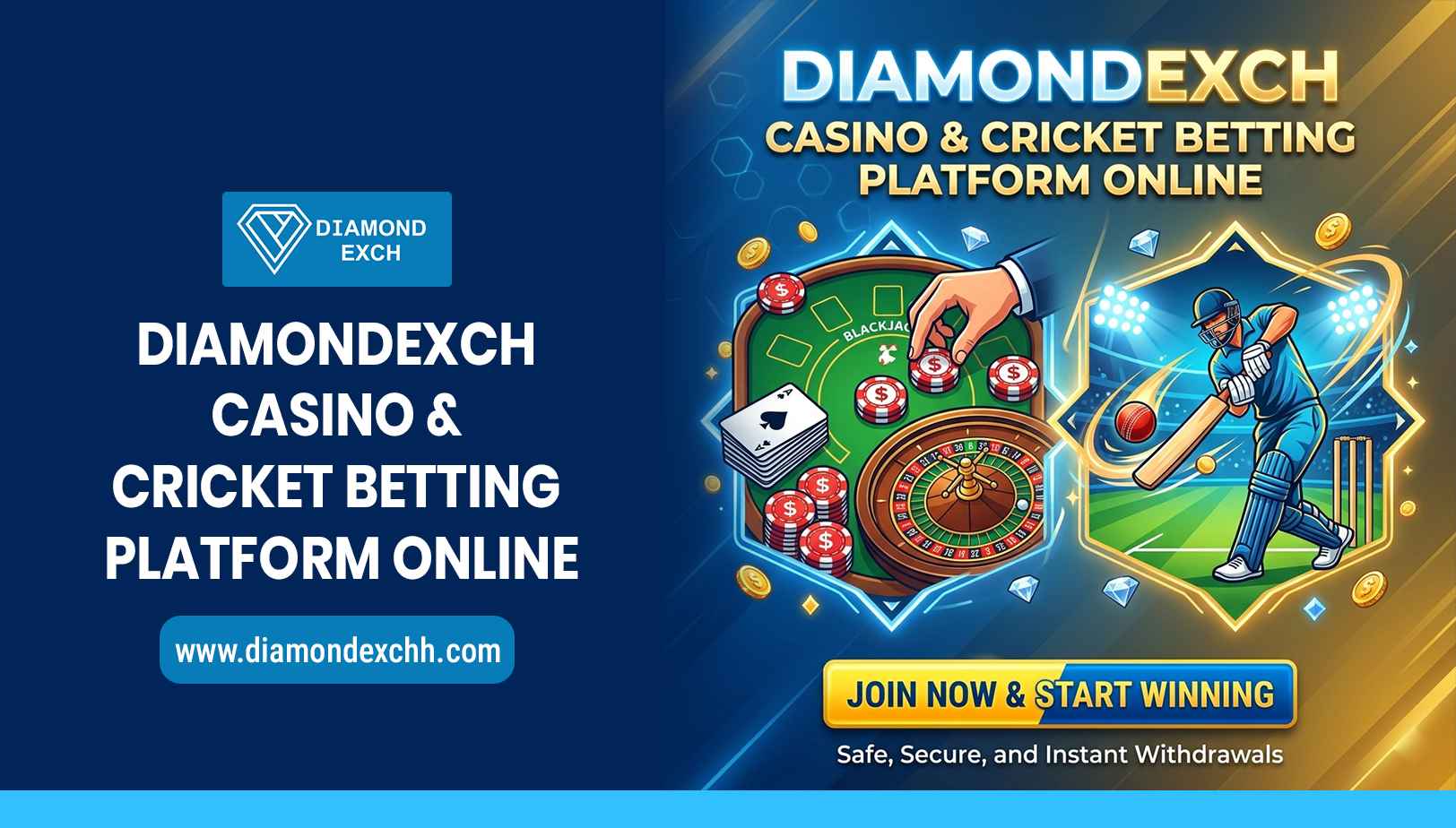 You are currently viewing  Diamondexch Casino & Cricket Betting Platform Online