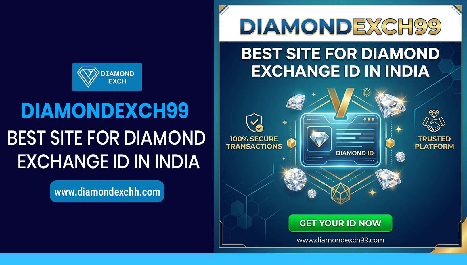 You are currently viewing Diamondexch99 – Best Site for Diamond Exchange ID in India
