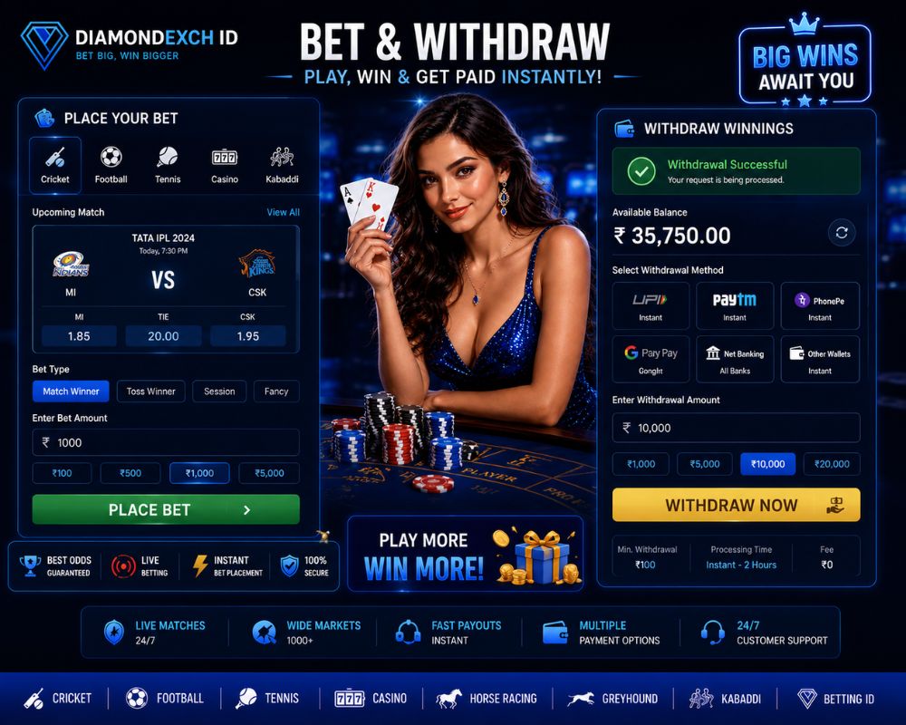 bet on diamond exchange id